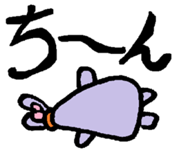 rabbit or graffiti sticker #3172069