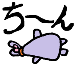 rabbit or graffiti sticker #3172069