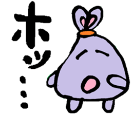 rabbit or graffiti sticker #3172070