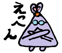 rabbit or graffiti sticker #3172086