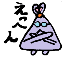 rabbit or graffiti sticker #3172086