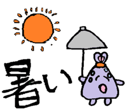 rabbit or graffiti sticker #3172087