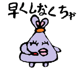 rabbit or graffiti sticker #3172090