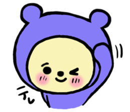 Costume kuma Goro sticker #3172211