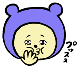 Costume kuma Goro sticker #3172213