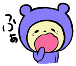 Costume kuma Goro sticker #3172218