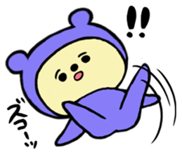 Costume kuma Goro sticker #3172219