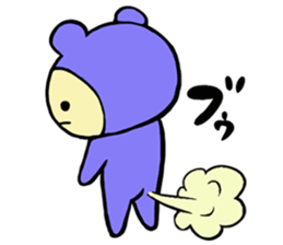 Costume kuma Goro sticker #3172221