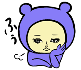 Costume kuma Goro sticker #3172224