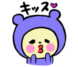 Costume kuma Goro sticker #3172225