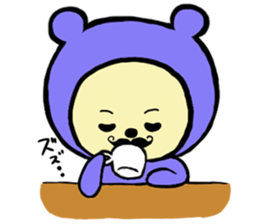 Costume kuma Goro sticker #3172227