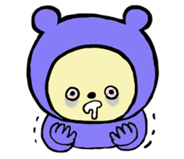 Costume kuma Goro sticker #3172228