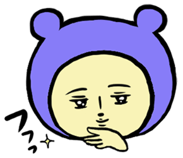 Costume kuma Goro sticker #3172237