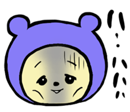 Costume kuma Goro sticker #3172246