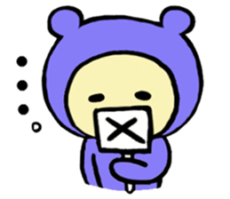 Costume kuma Goro sticker #3172247