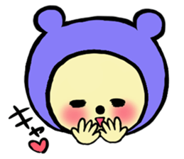 Costume kuma Goro sticker #3172250