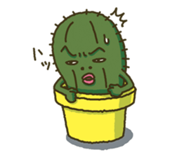 Nihilistic cactus sticker #3172259