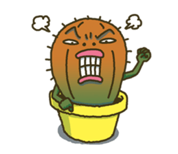 Nihilistic cactus sticker #3172267