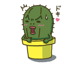 Nihilistic cactus sticker #3172274