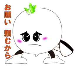 40 kinds expressions of Turnip sticker #3172423