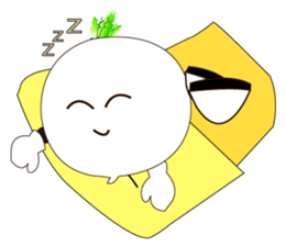 40 kinds expressions of Turnip sticker #3172427