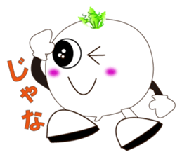 40 kinds expressions of Turnip sticker #3172438