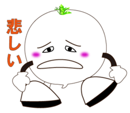 40 kinds expressions of Turnip sticker #3172444
