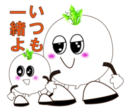 40 kinds expressions of Turnip sticker #3172447