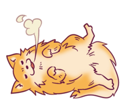 Funny Pomeranians! sticker #3172615