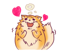 Funny Pomeranians! sticker #3172619