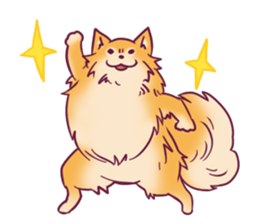 Funny Pomeranians! sticker #3172621