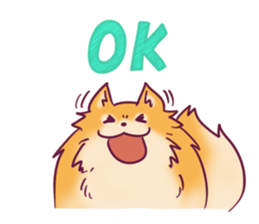 Funny Pomeranians! sticker #3172637