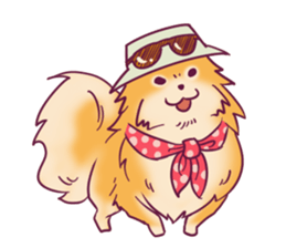 Funny Pomeranians! sticker #3172641