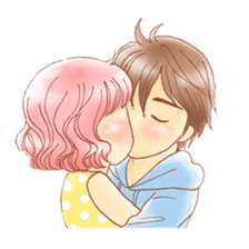 Love couple pack : sweet romance sticker #3172745
