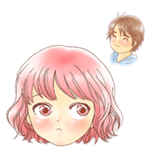 Love couple pack : sweet romance sticker #3172753