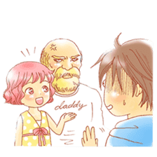 Love couple pack : sweet romance sticker #3172759