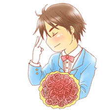 Love couple pack : sweet romance sticker #3172762