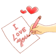 Love couple pack : sweet romance sticker #3172766