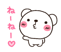 bear heart 8 sticker #3172816