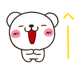 bear heart 8 sticker #3172819