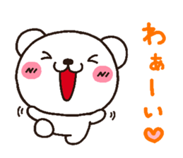 bear heart 8 sticker #3172829