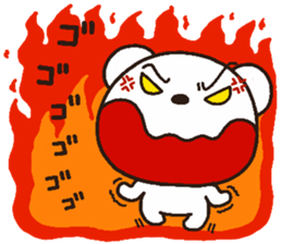 bear heart 8 sticker #3172842