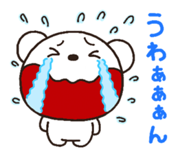 bear heart 8 sticker #3172846