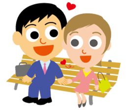 Nice woman Sakura sticker #3173011