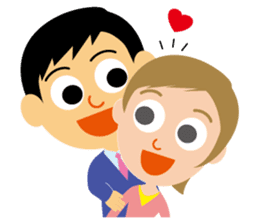 Nice woman Sakura sticker #3173012