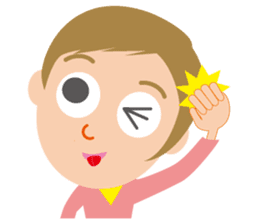 Nice woman Sakura sticker #3173016