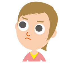 Nice woman Sakura sticker #3173018