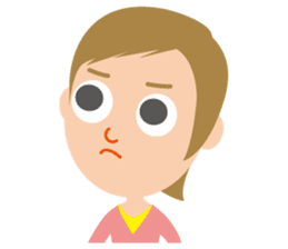 Nice woman Sakura sticker #3173018