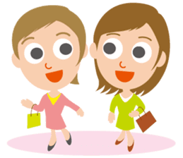 Nice woman Sakura sticker #3173025