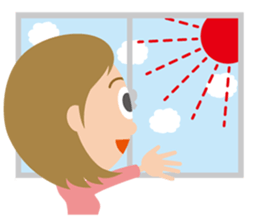 Nice woman Sakura sticker #3173032